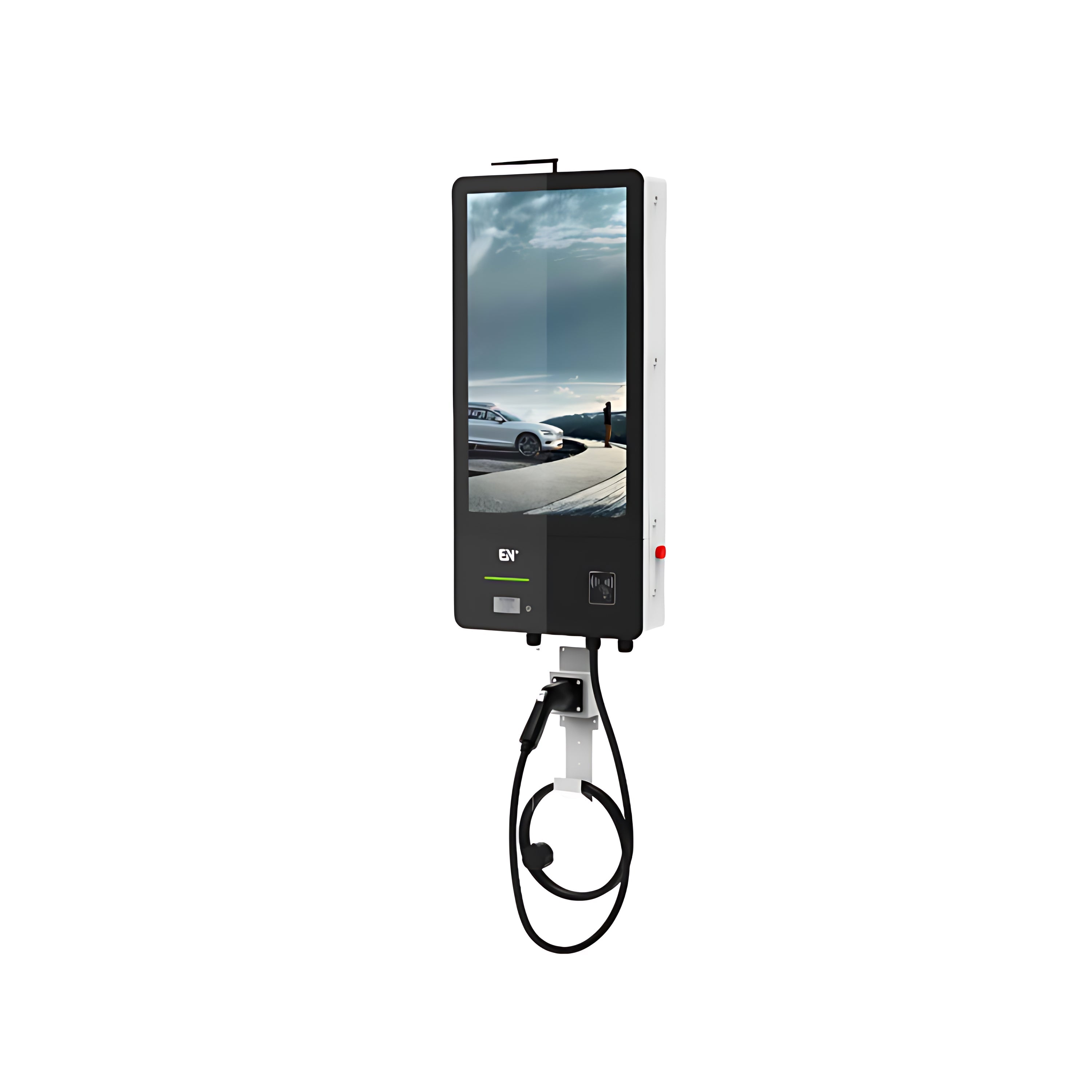 LCD Screen & EV Charging Station