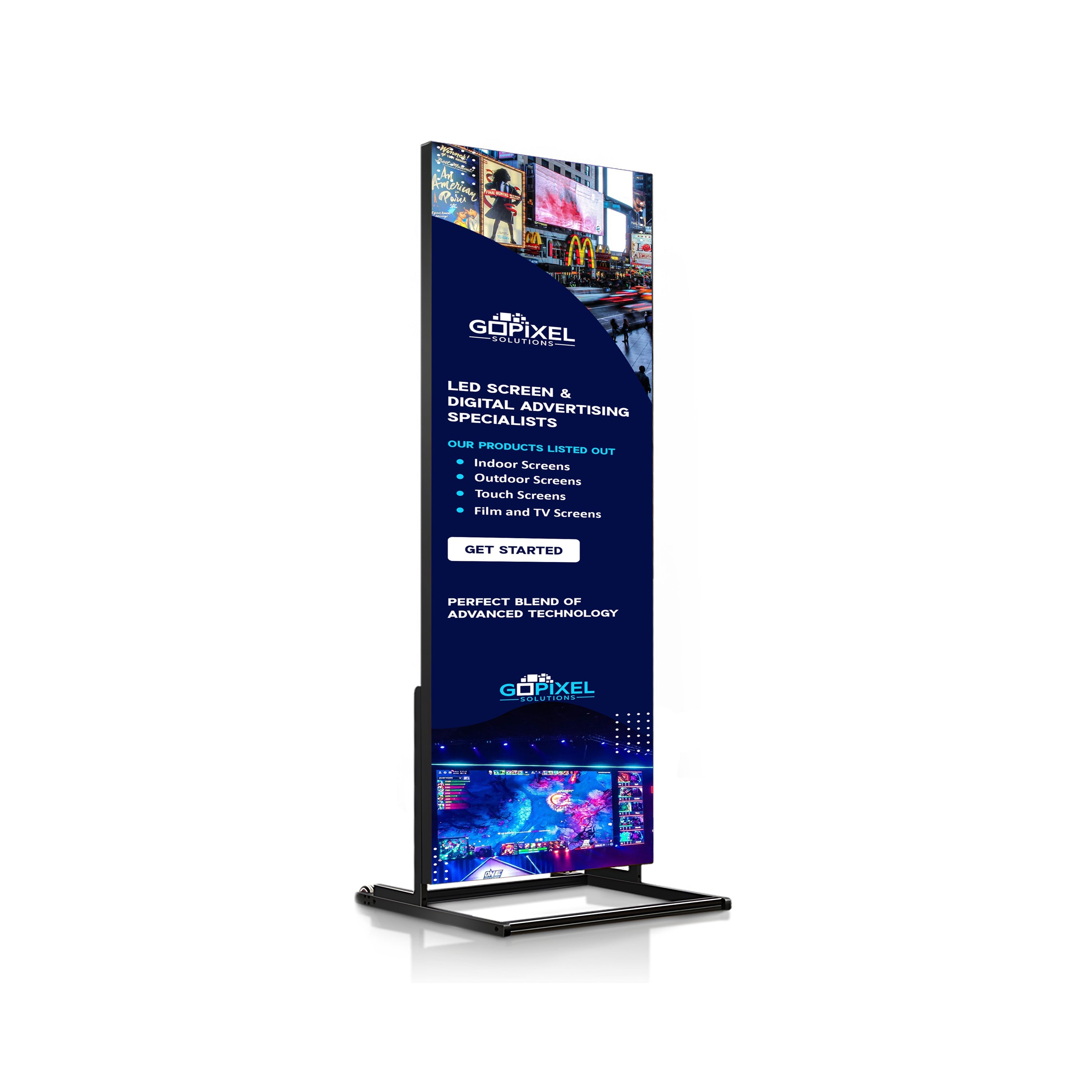 LED Advertising Poster: 6ft x 3ft